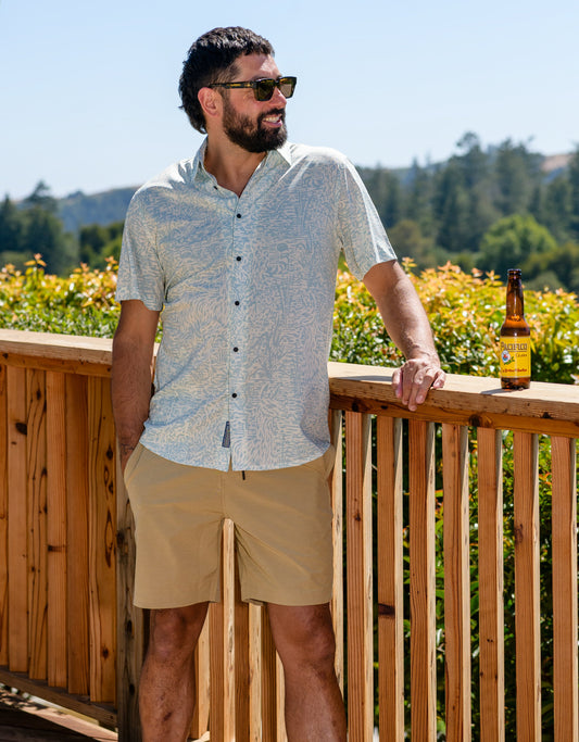 HIDDEN LLAMA - MOJAVE BUTTON UP