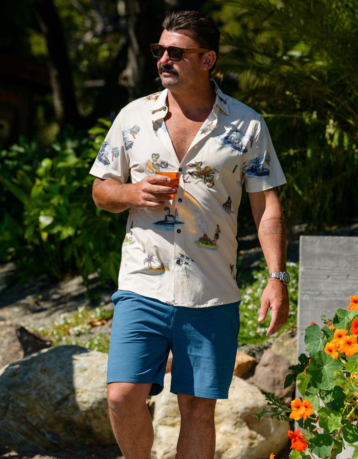 MAGELLAN EXPLORER SHORTS - MALLARD BLUE