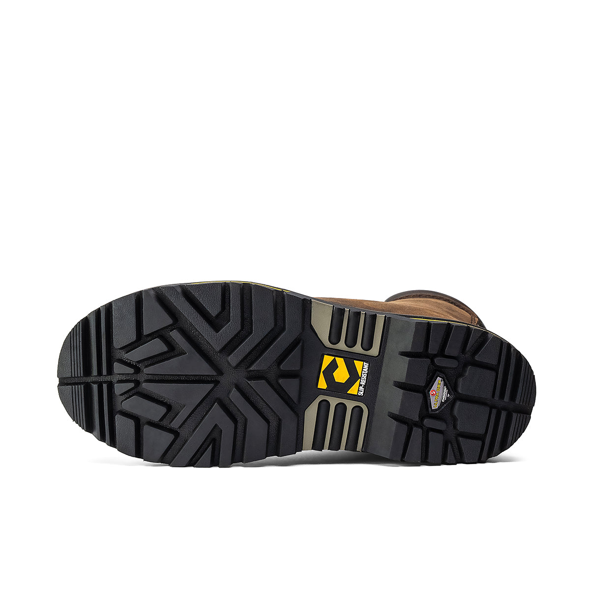 Tarantula 8" Steel Toe Men's Work Boot - Brown