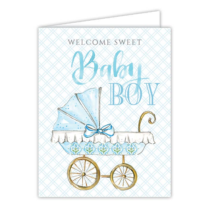 frontier baby stroller Rosanne Beck Card