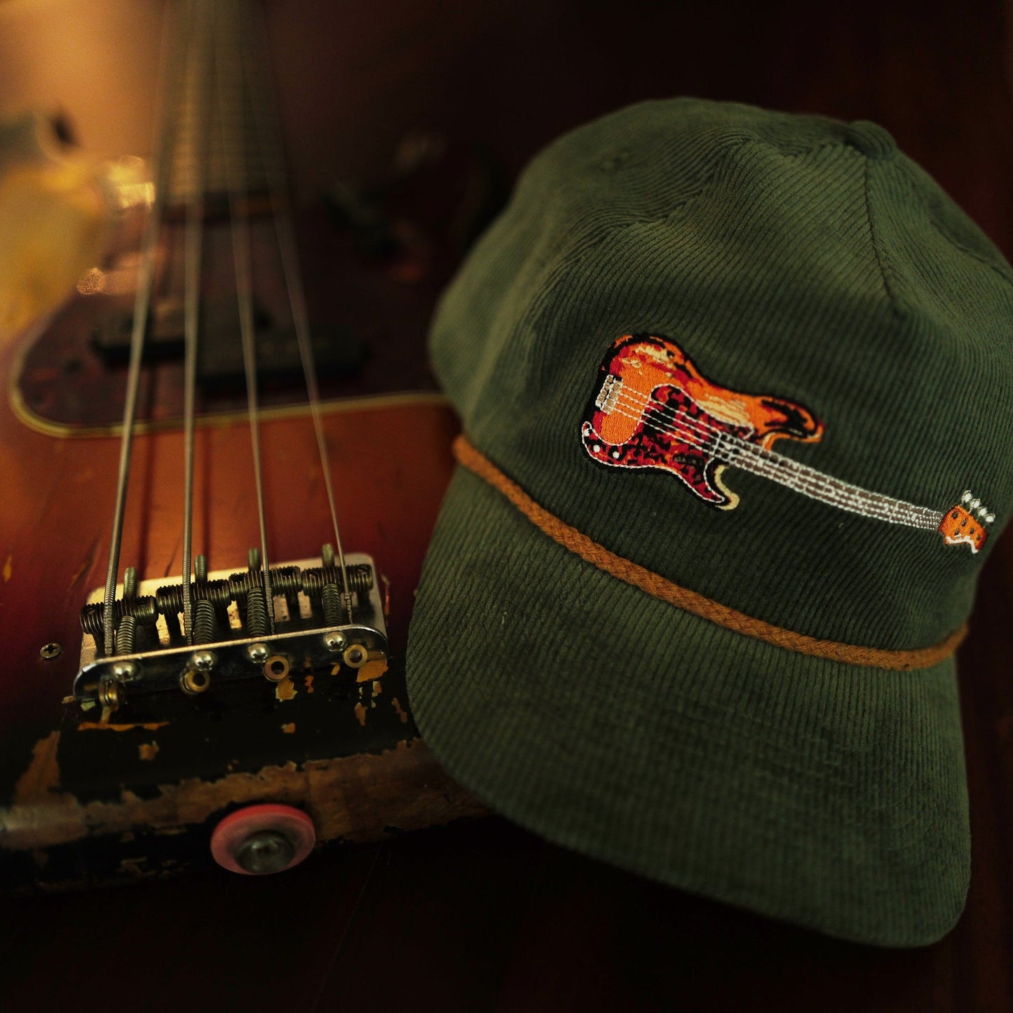 J.T. Cure Bass Guitar Hat