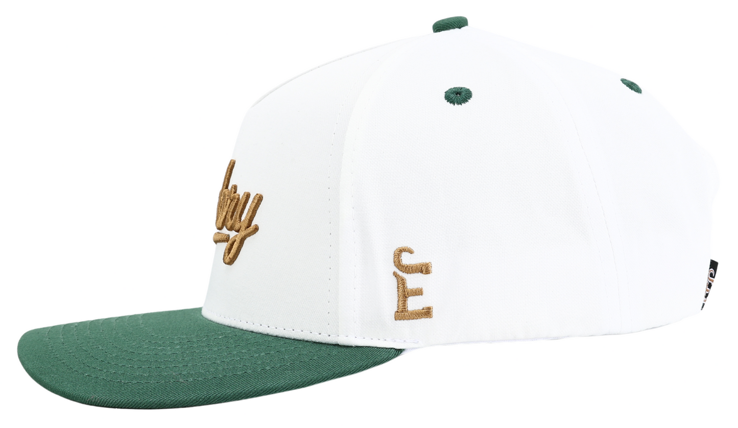 White/Green - 3D Logo