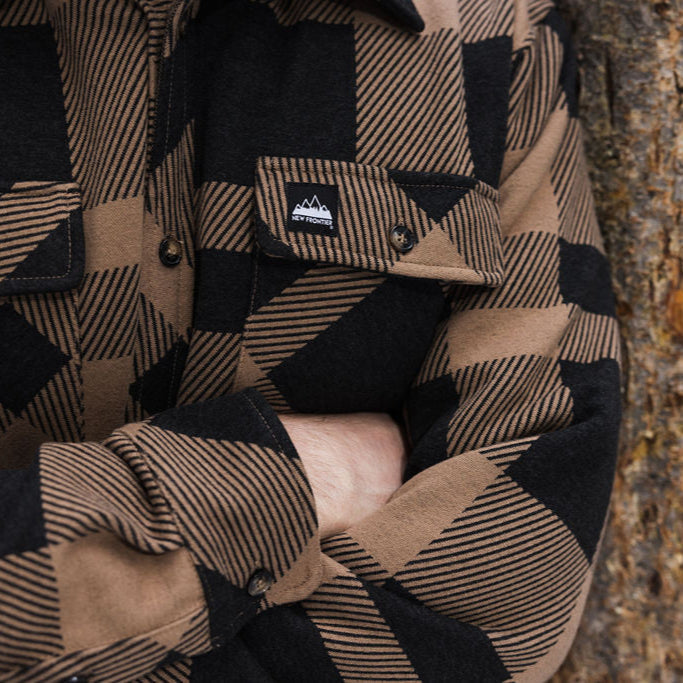 Legend Stretch Shacket (Wood / Anthracite)