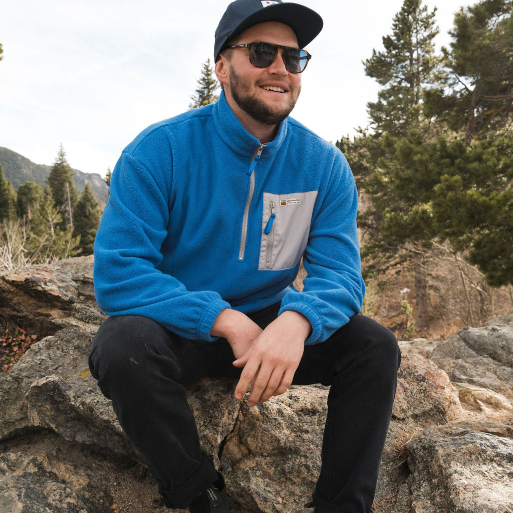 Frontier Fleece Pullover - 1/4 Zip (KY Blue)
