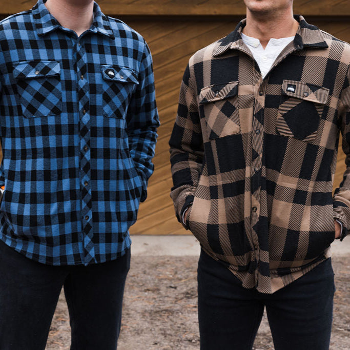 Legend Stretch Shacket (Wood / Anthracite)