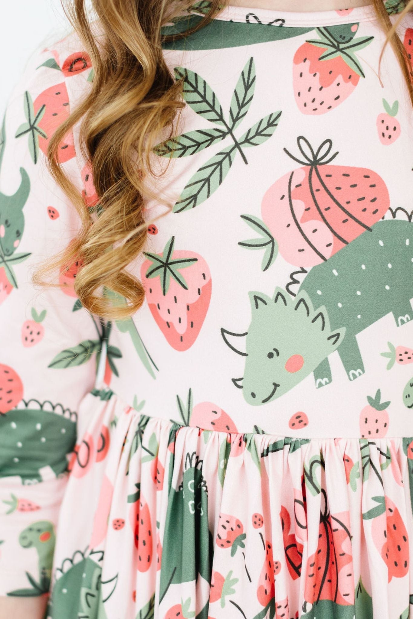 Hear Me Roar 3/4 Sleeve Pocket Twirl Dress