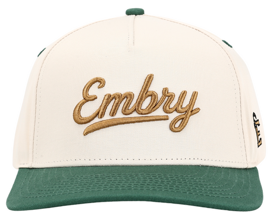 Cream/Green - 3D Logo