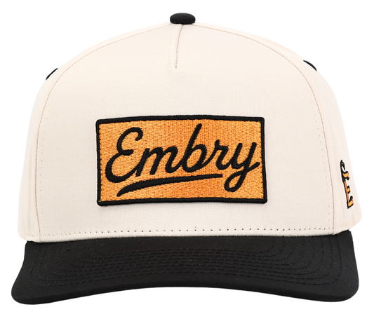 Cream/Black - Logo Patch