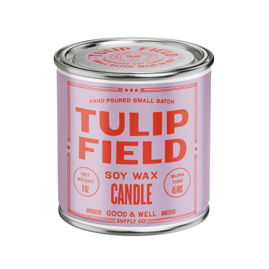 Tulip Field Soy Candle
