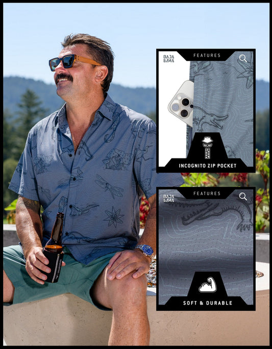 EL MANGLAR - MOJAVE BUTTON UP