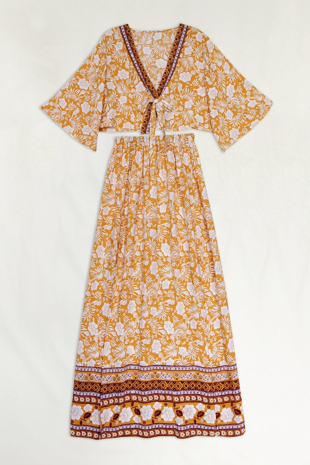 Talyah Top & Skirt set