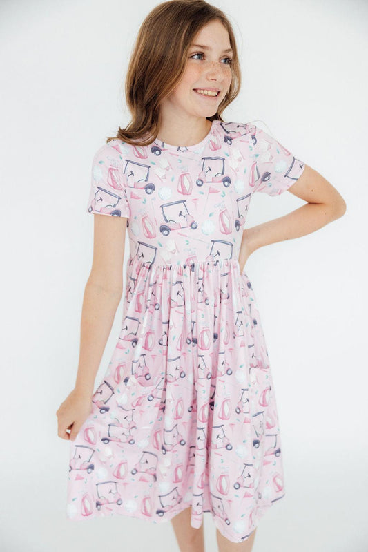 Tee Time S/S Pocket Twirl Dress