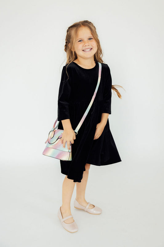 Unicorn Glitter Girl's Crossbody Purse