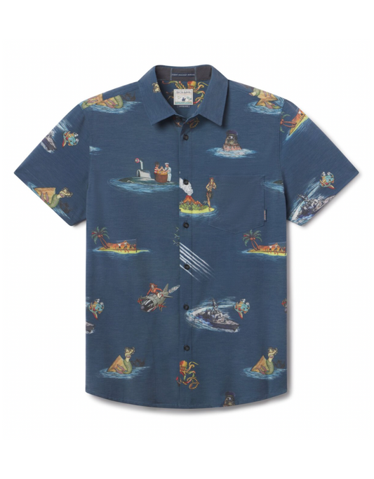 SAILOR STORIES - NAVY VAGABOND™ BUTTON UP