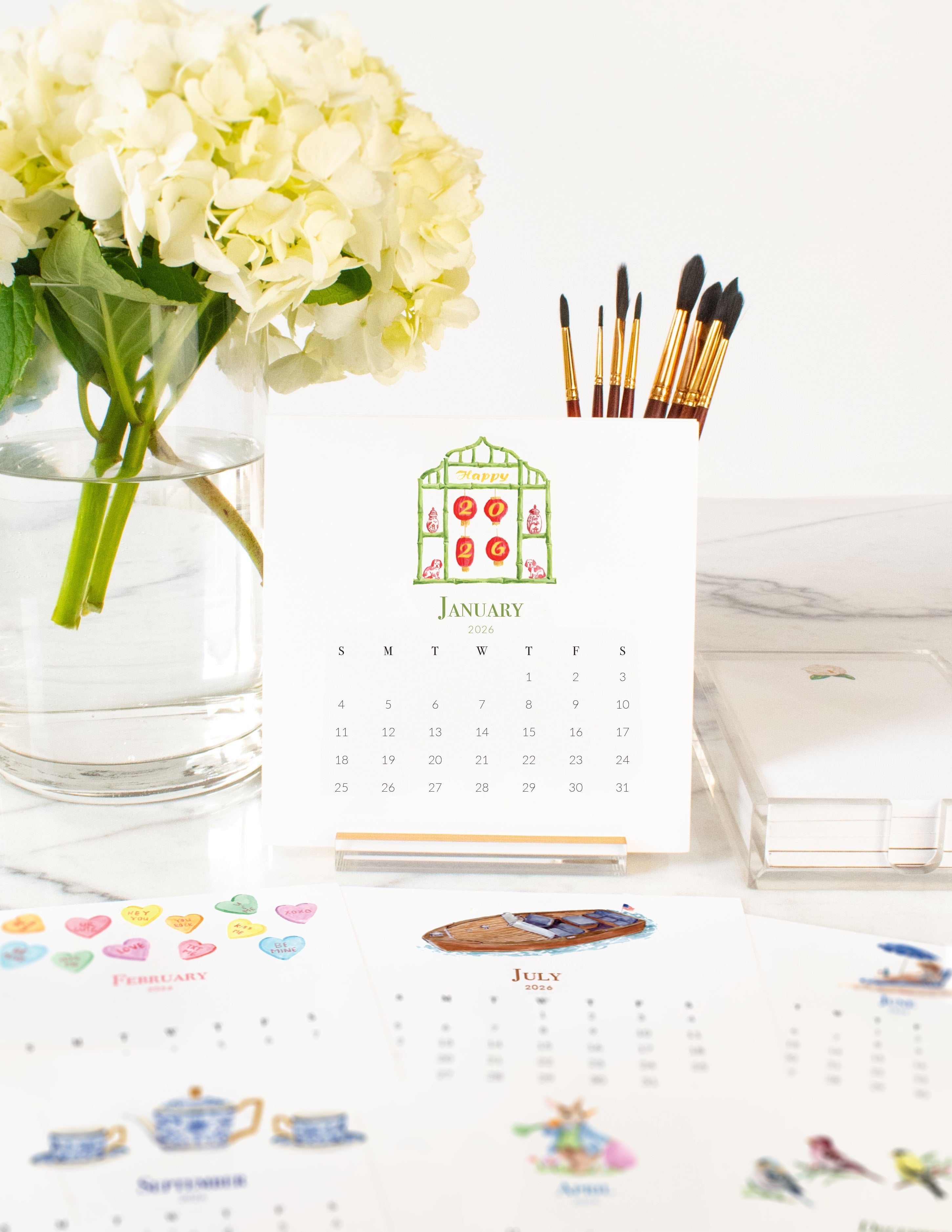 2026 Calendar | EVERYDAY EDITION – Modern Frontier