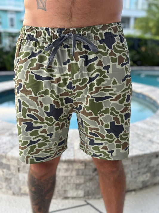 Texas Sand Camo Athletic Shorts