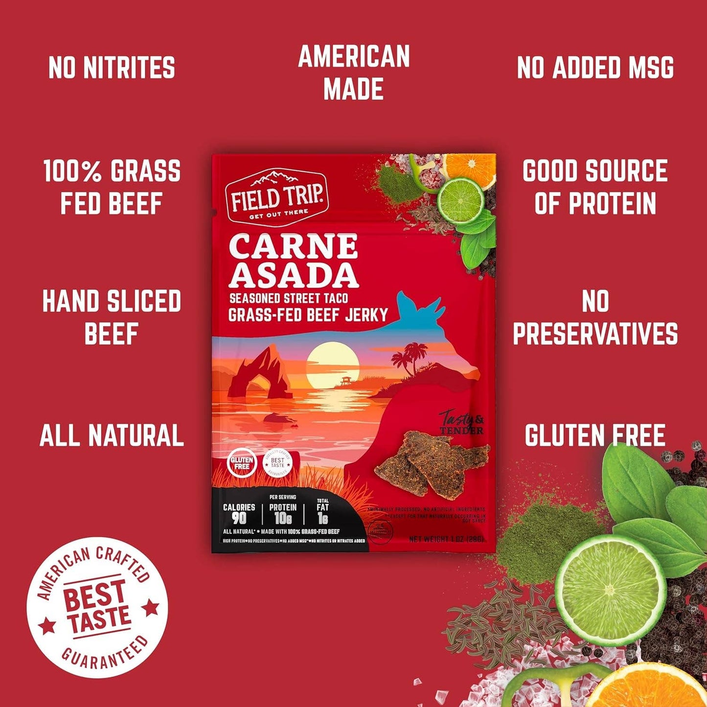 Carne Asada Beef Jerky (1oz)
