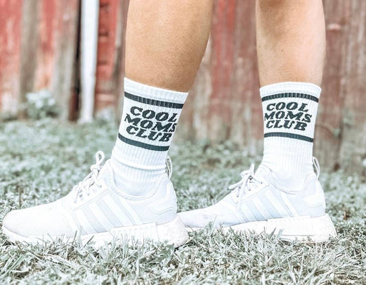 Cool Moms Club Crew Socks