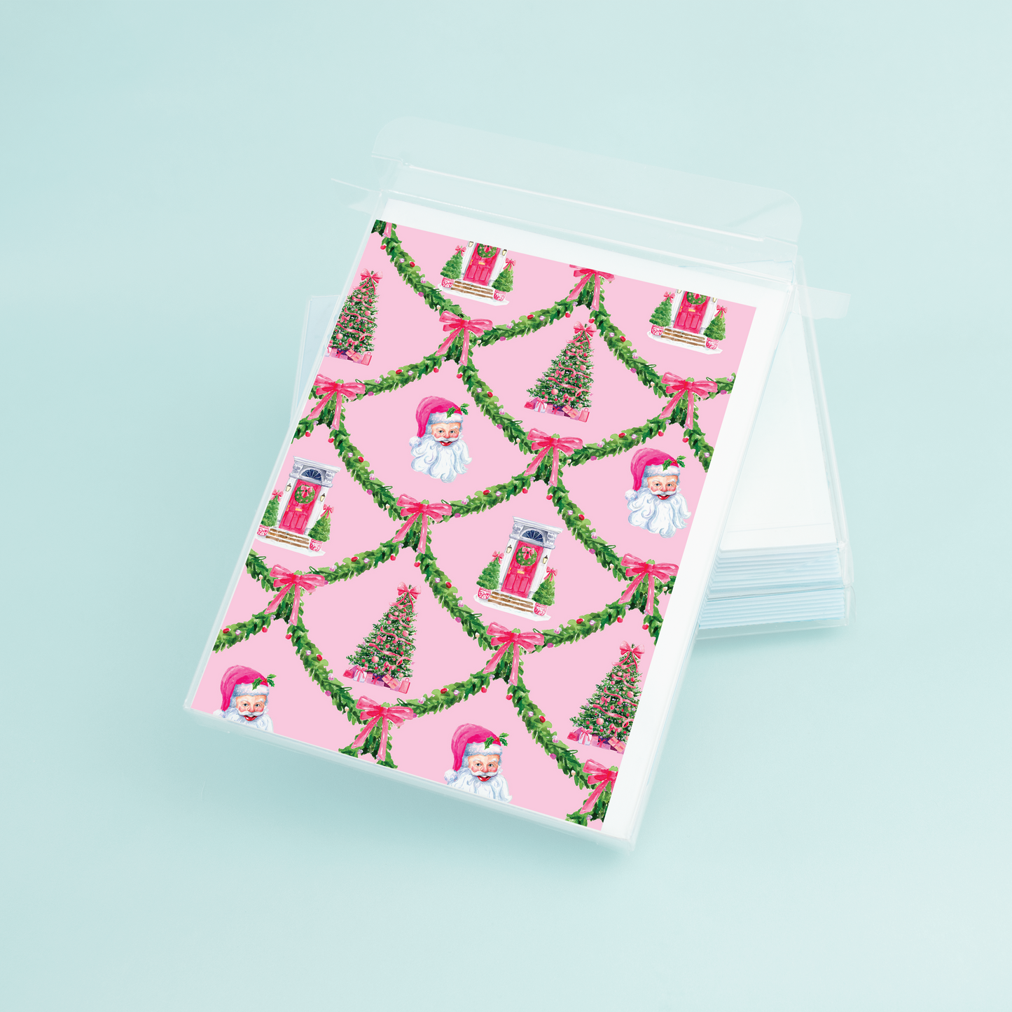 Pink Christmas Pattern