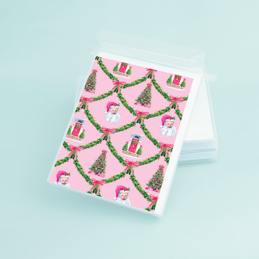 Pink Christmas Pattern