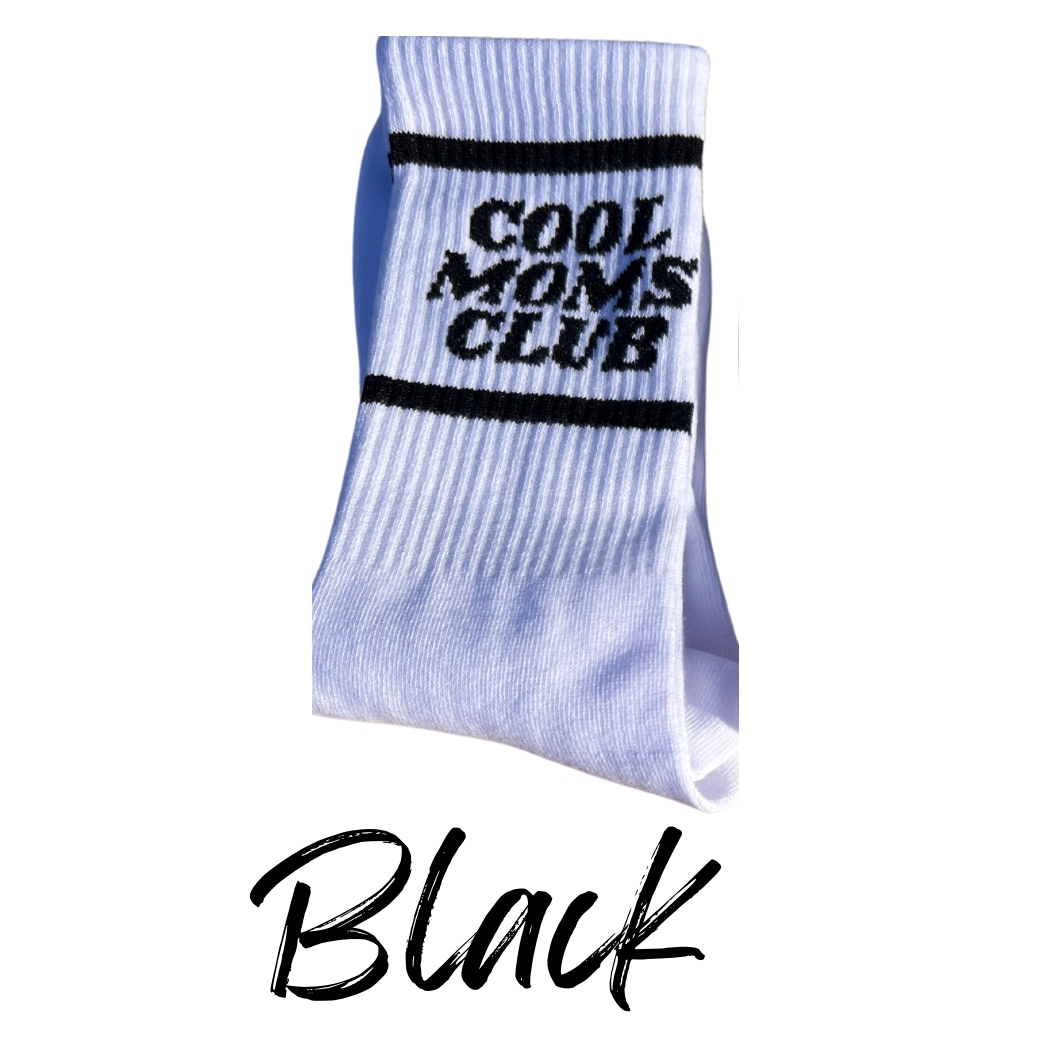 Cool Moms Club Crew Socks