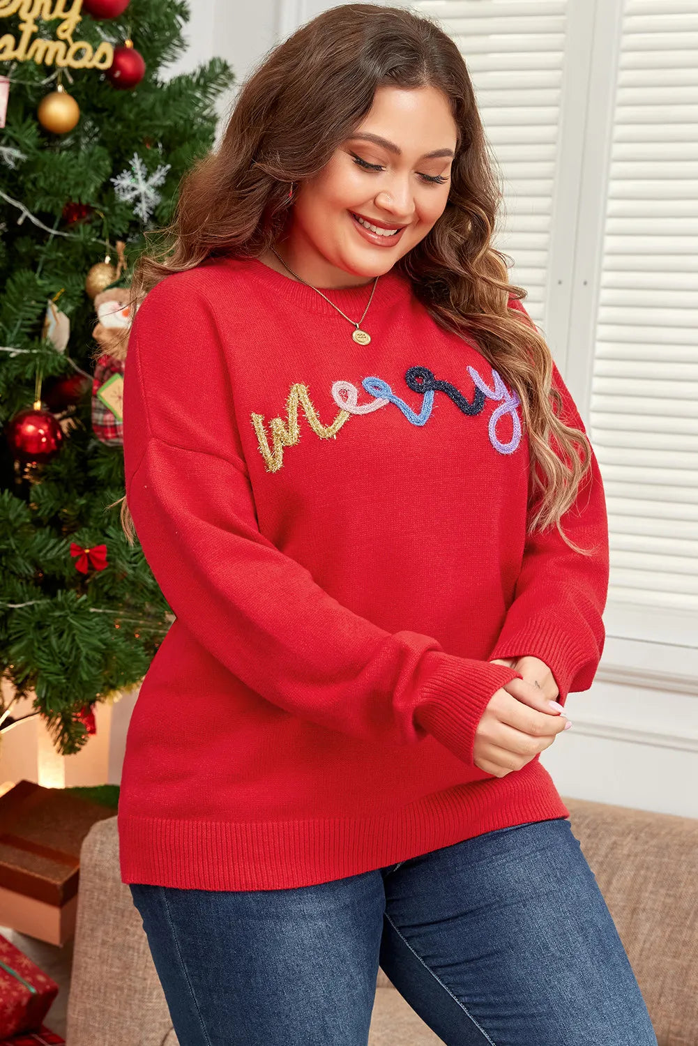 Plus Size MERRY Sweater