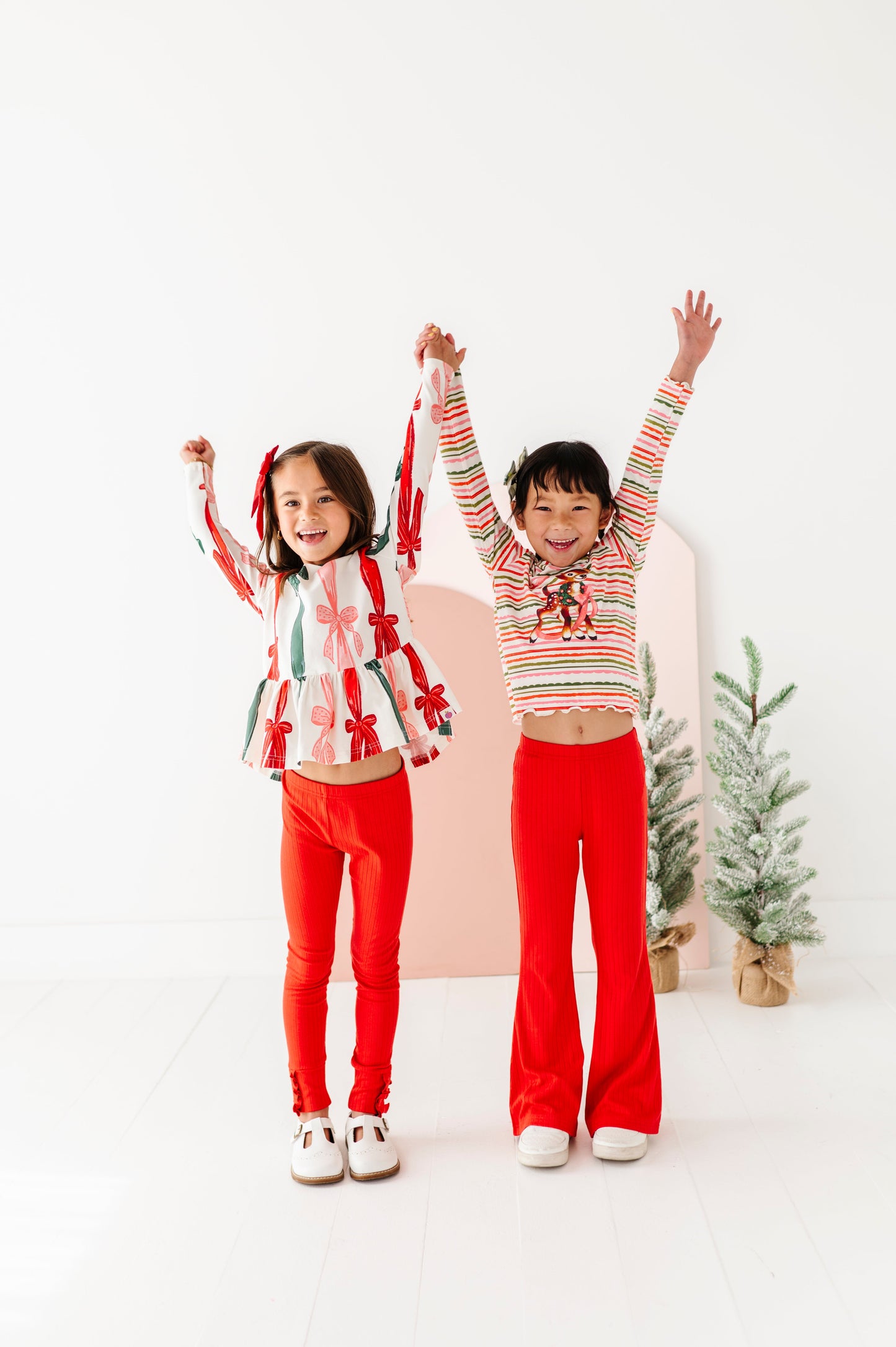 Vintage Reindeer | Bamboo Long Sleeve