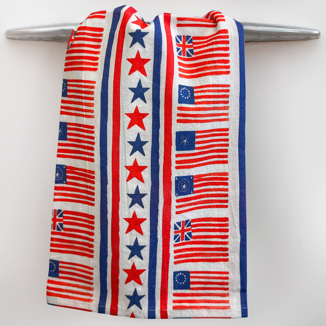 Fourth of July Tea Towel