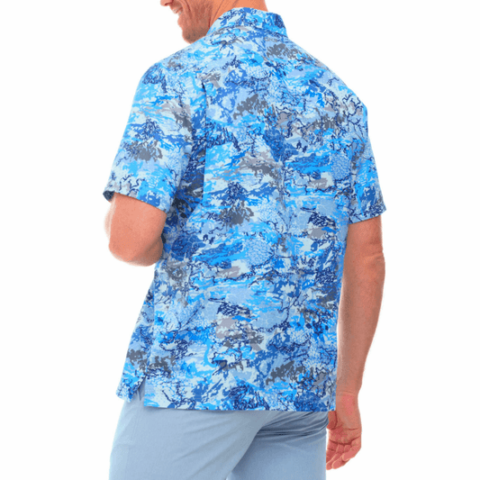 GameGuard Blue Digital Explorer Shirt