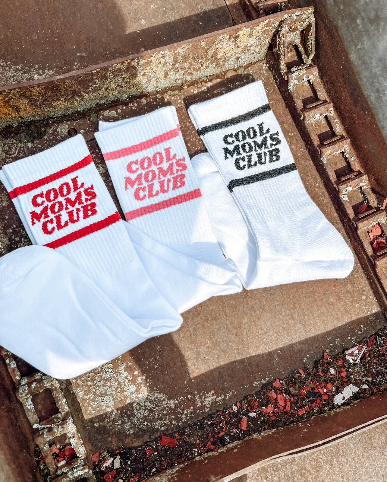Cool Moms Club Crew Socks