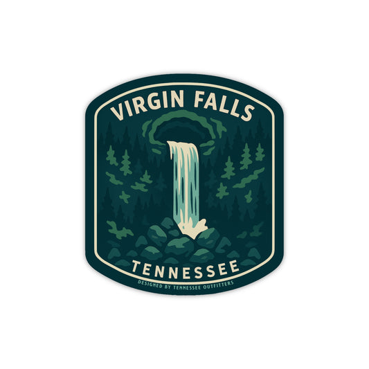 Waterfall Series: Virgin Falls Sticker