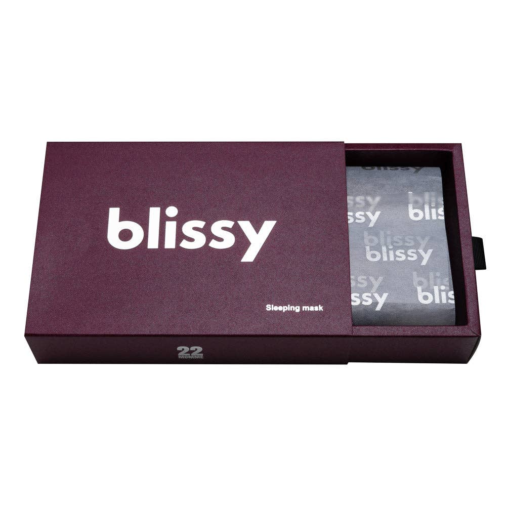 Blissy - Sleep Mask - Burgundy