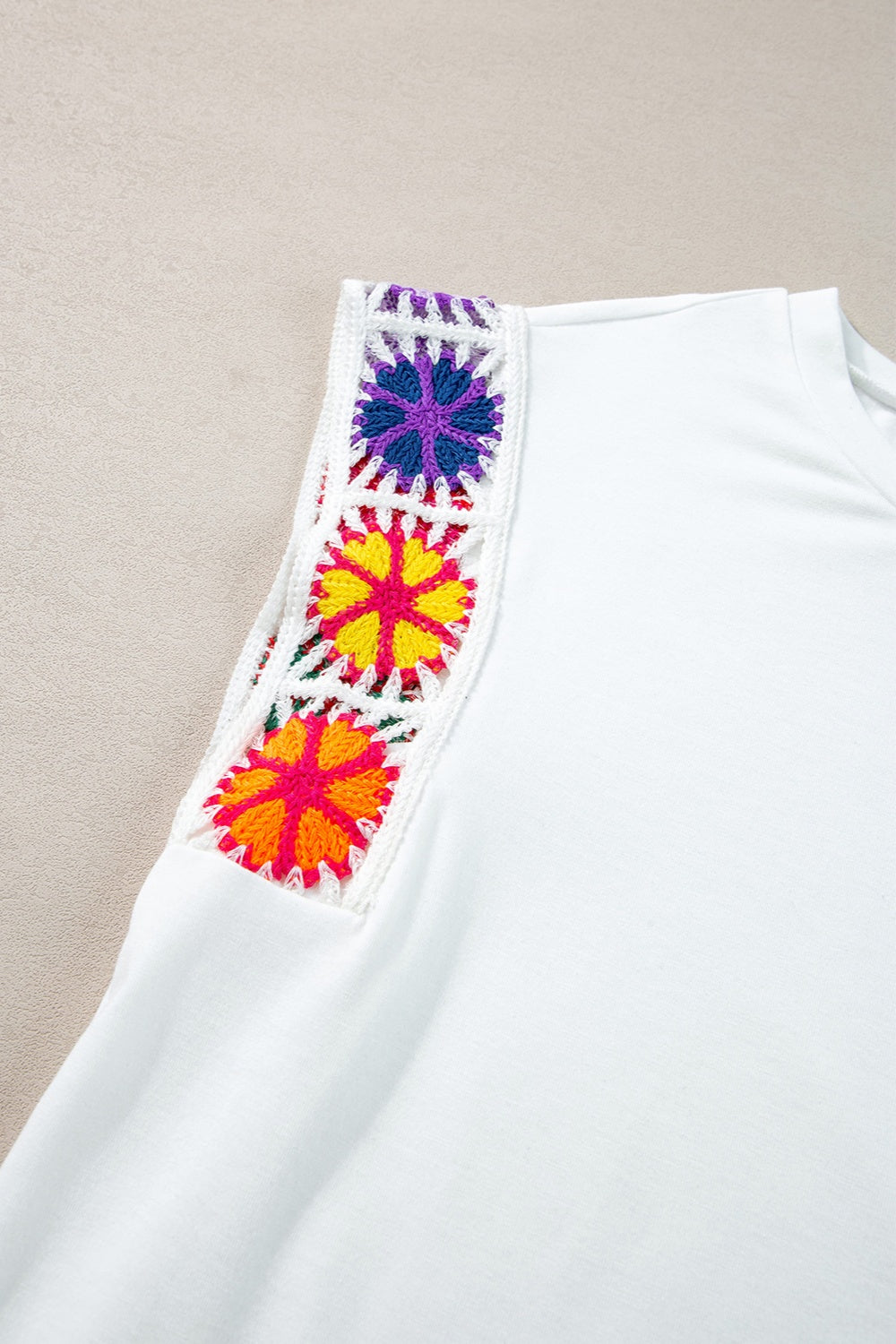 RiRi Colorful Cap Sleeve Top