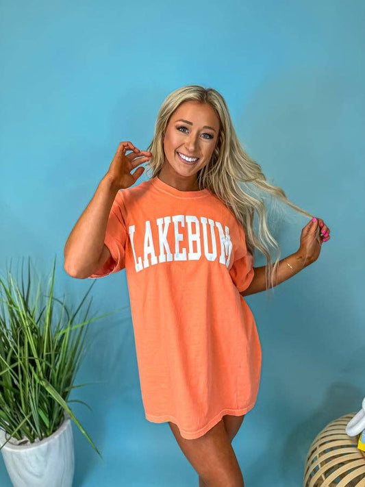 Lakebum Comfort Colors T-Shirt - Orange/Melon