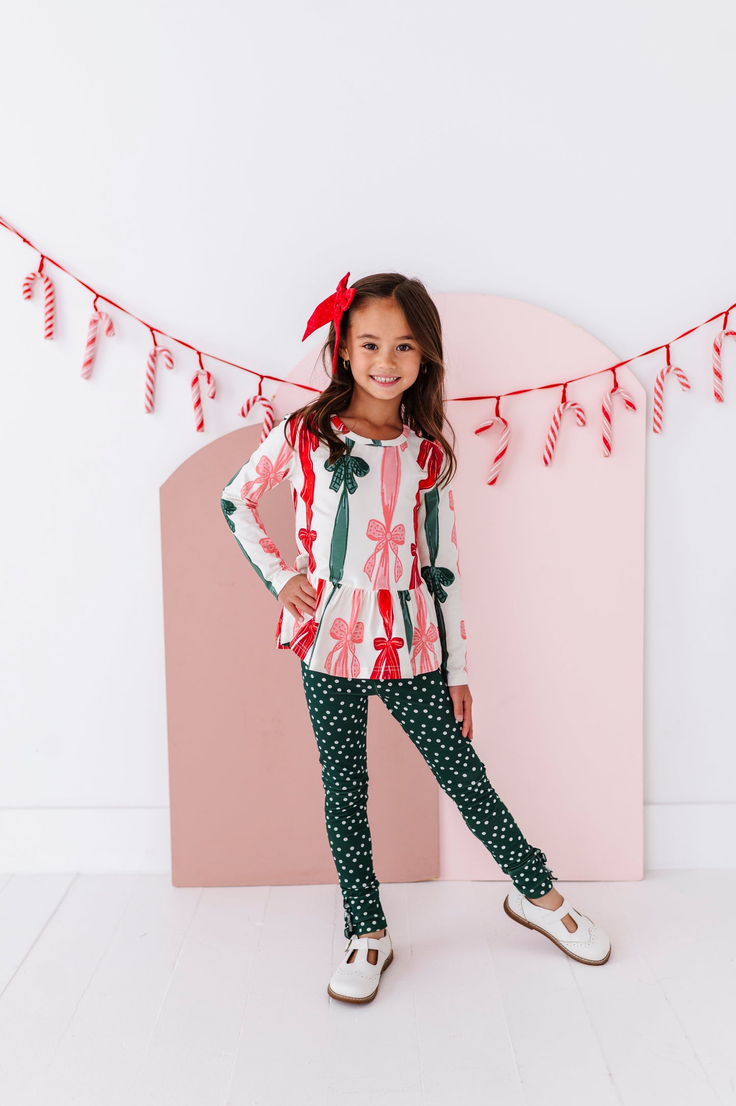 Evergreen Dottie | SLIM LEGGINGS