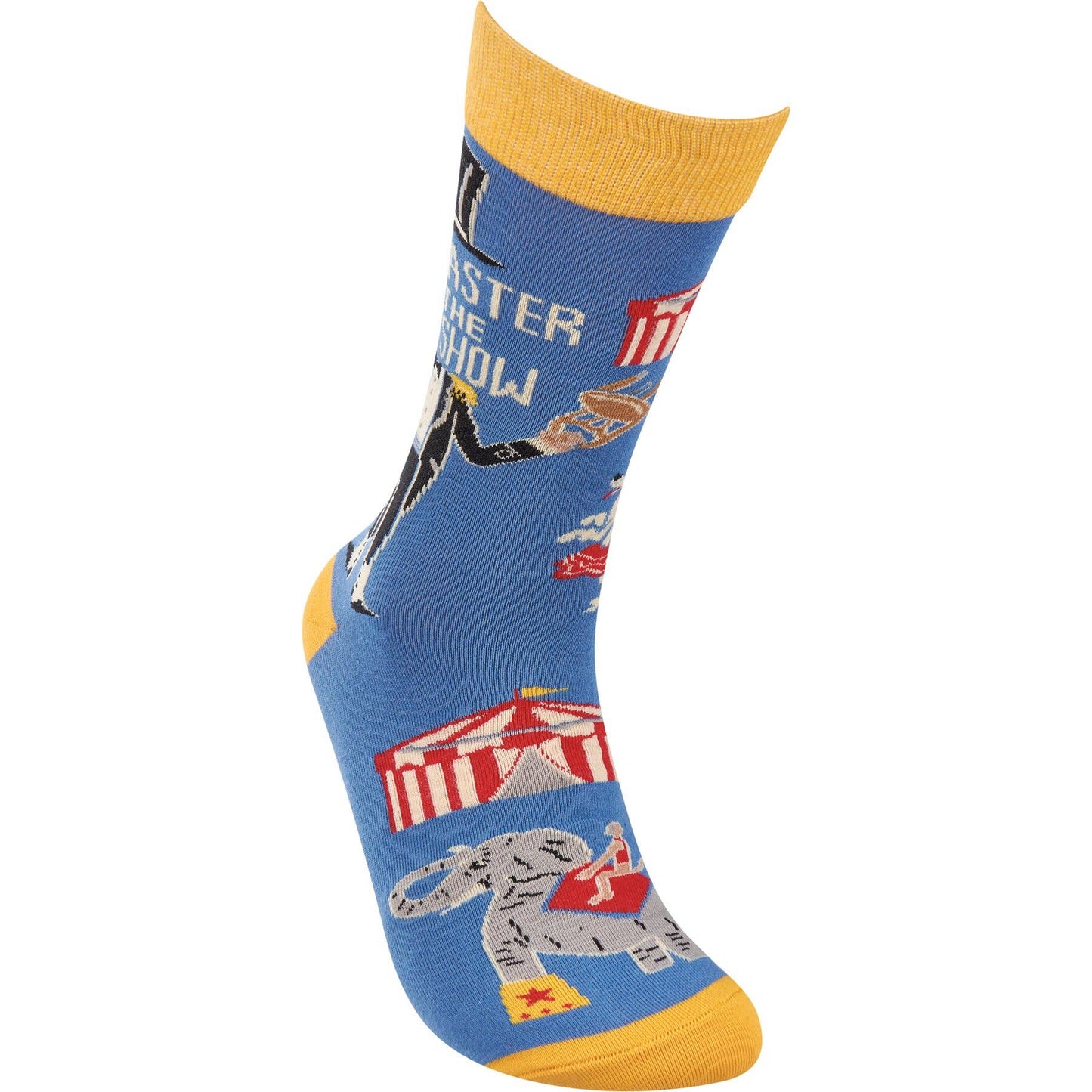 Ringmaster Of The Shitshow Socks