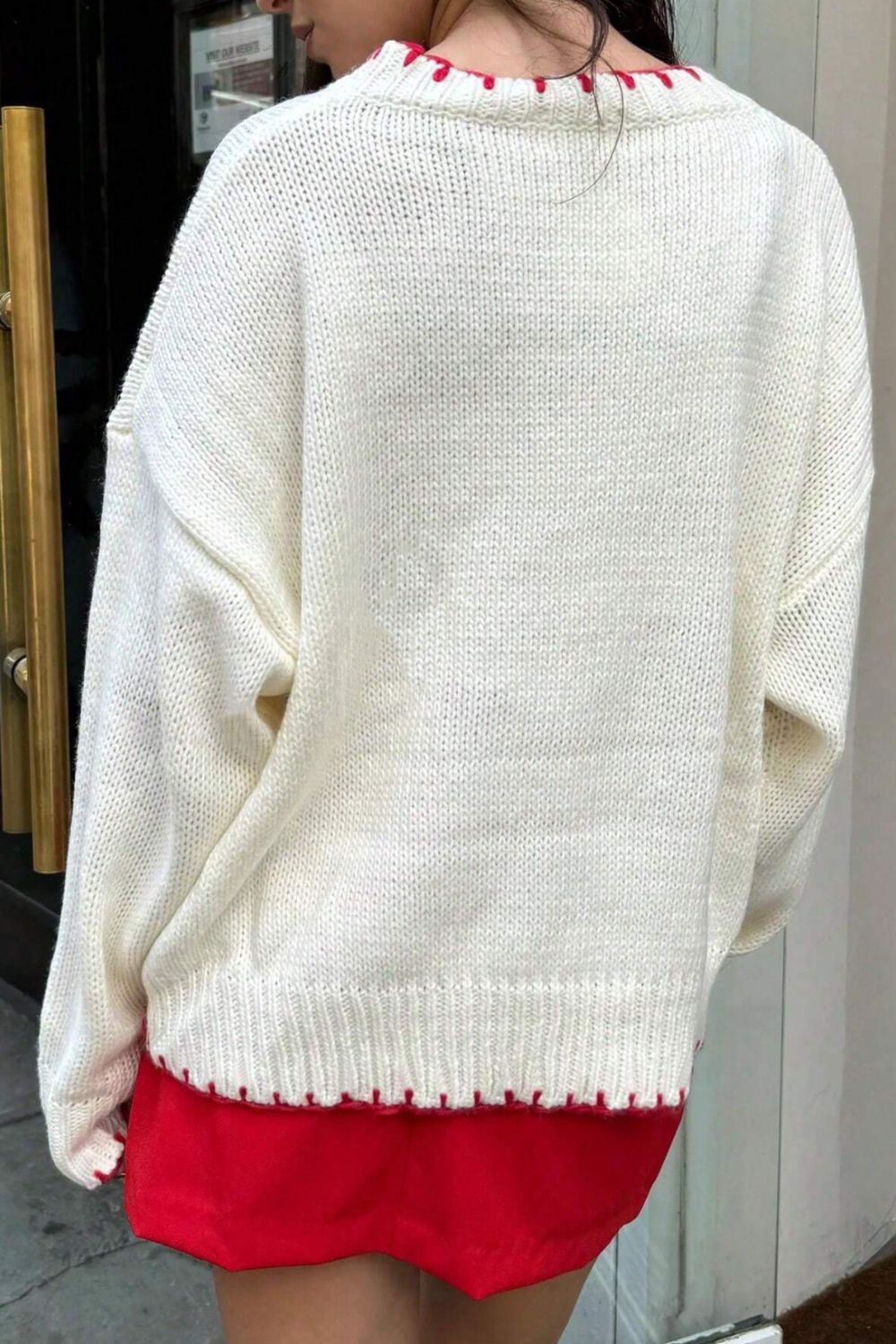 Bow Long Sleeve Sweater - 3 Color Options!