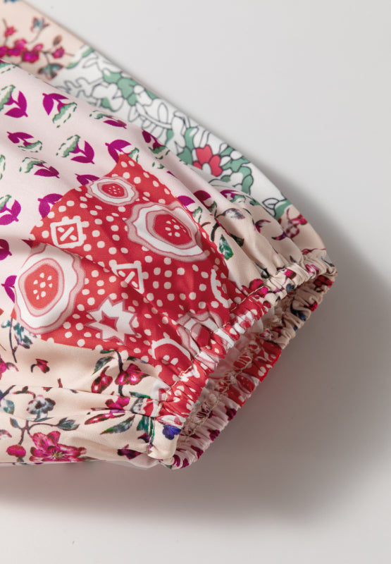 Polly Print Blouse