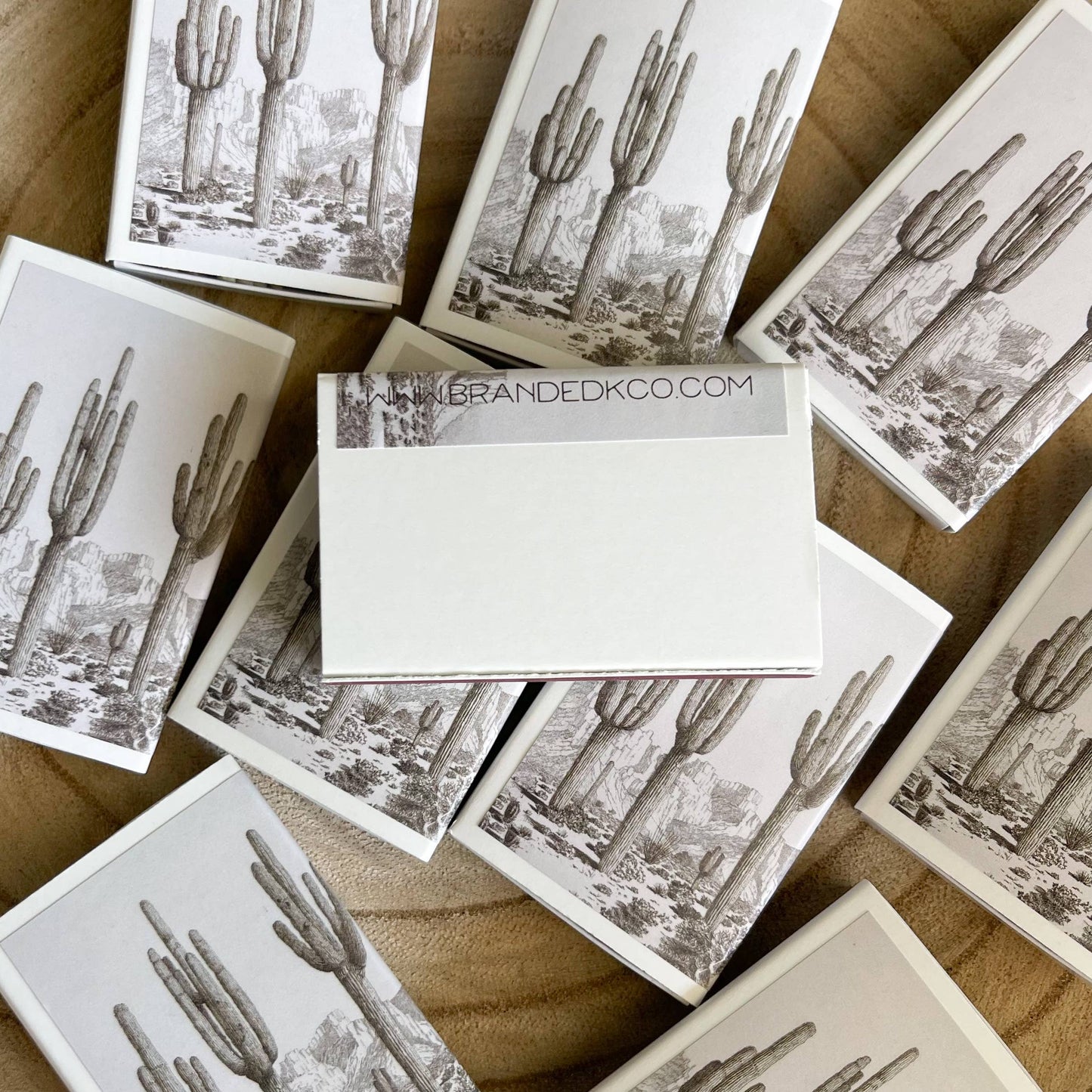 Desert Cactus Match Set // Vintage Landscape