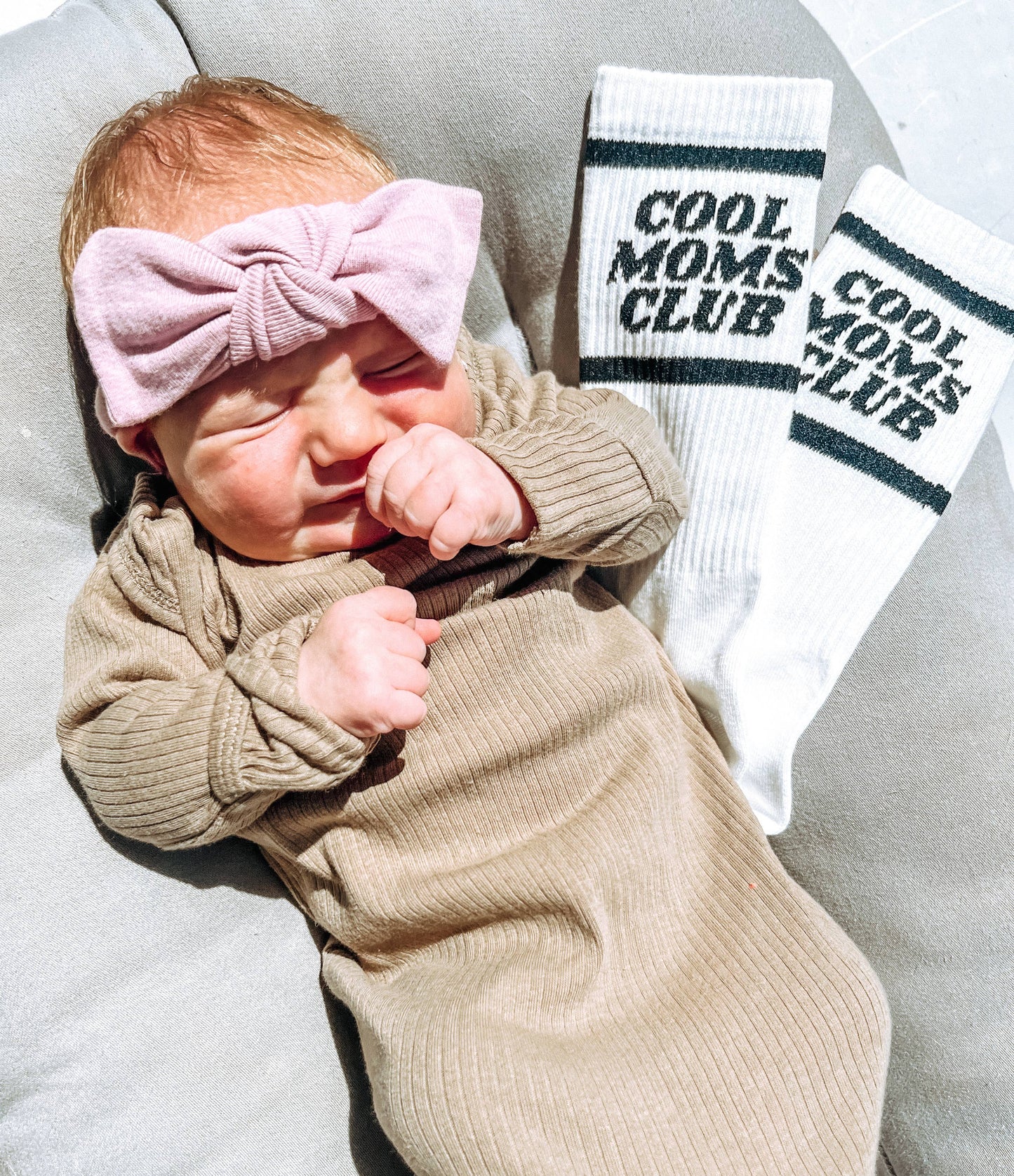 Cool Moms Club Crew Socks