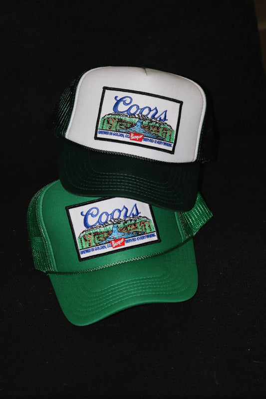 Coors Trucker Hat - Green