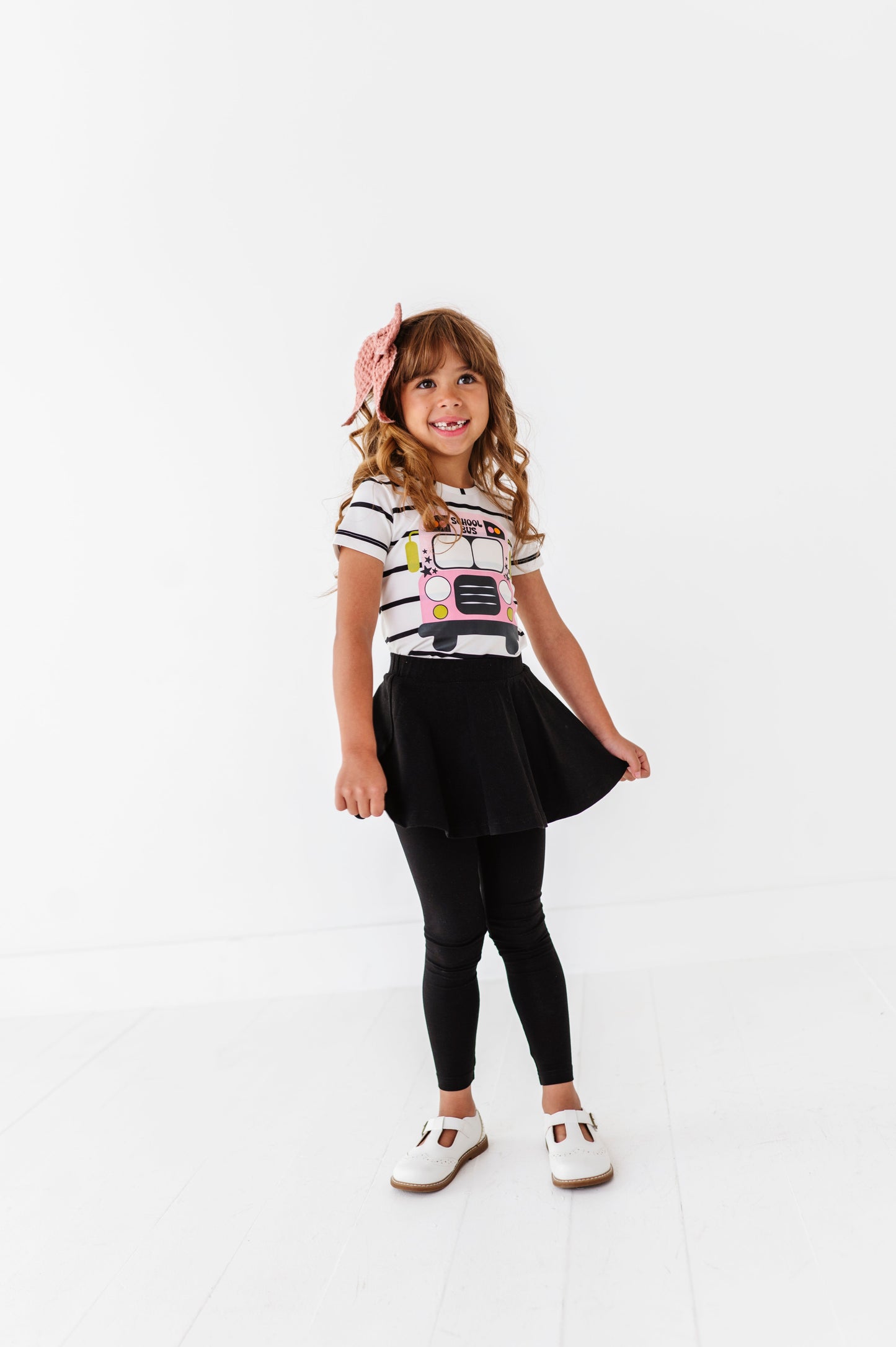 School Bus Stripe Tee