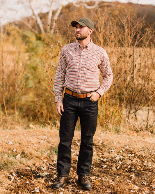 8 Point Denim - Raw Indigo
