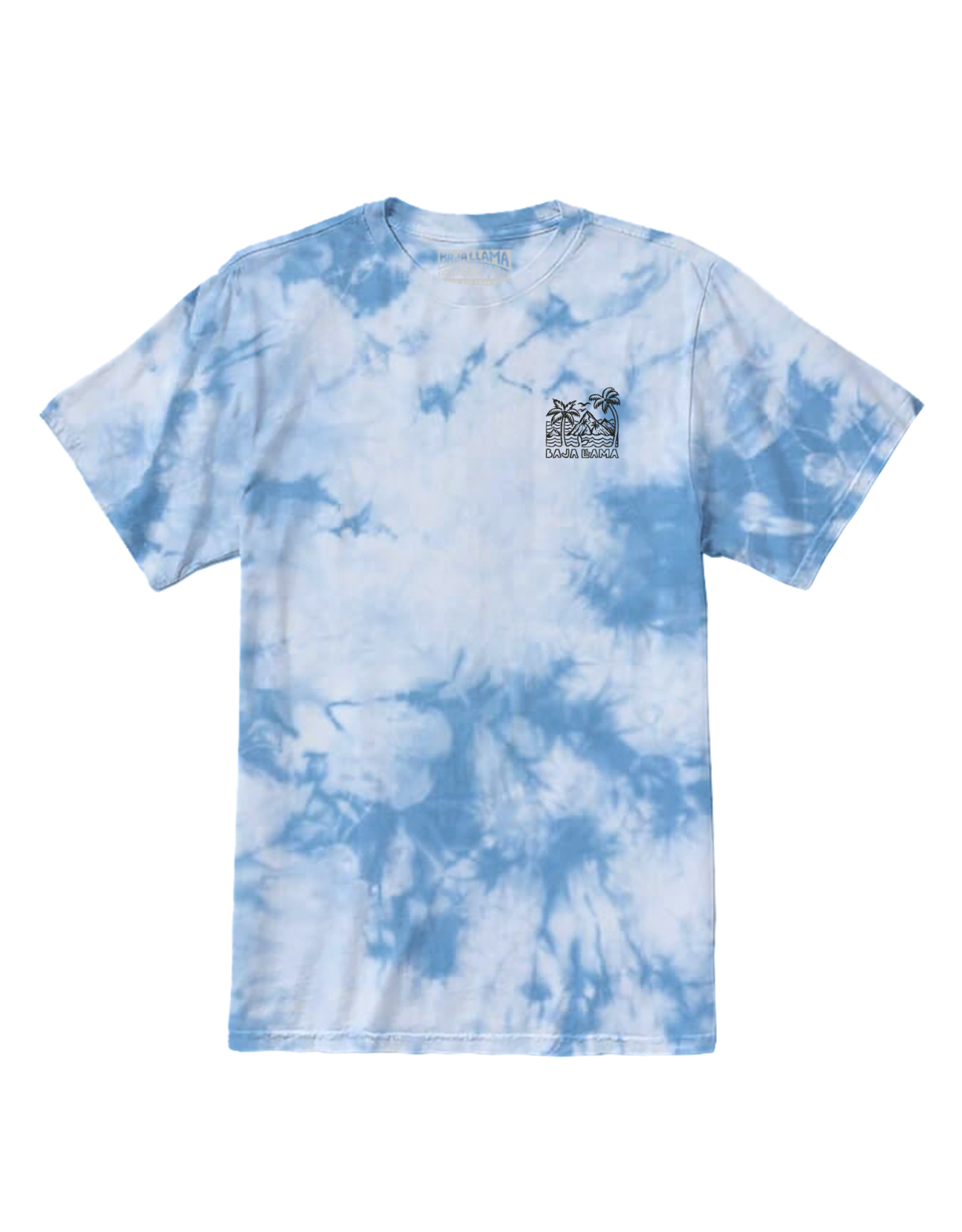 WAVY DAYZ - BLUE TIE DYE PRIMO GRAPHIC TEE