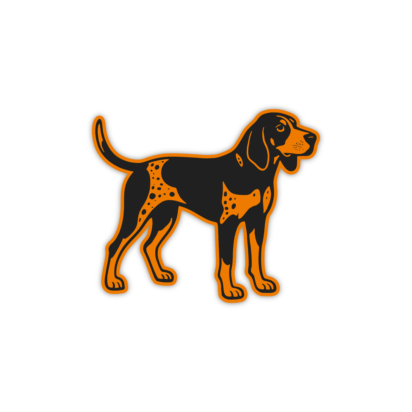 The Bluetick Hound Sticker
