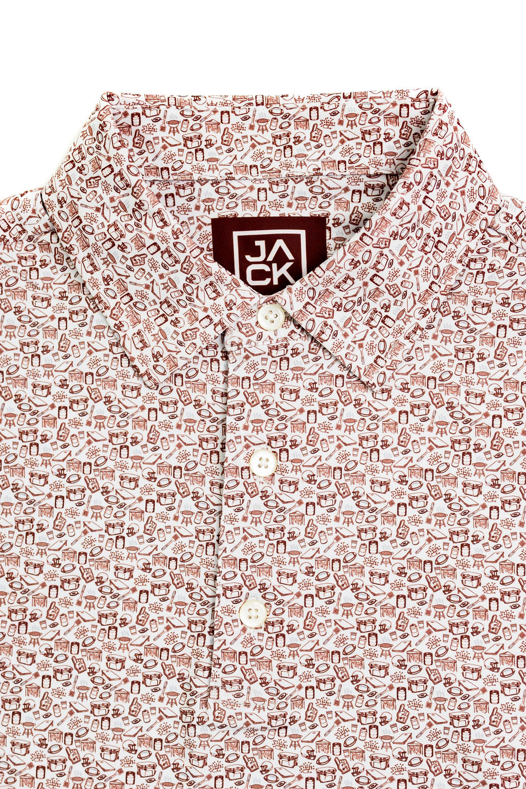 Tailgater "Football Brown" Polo