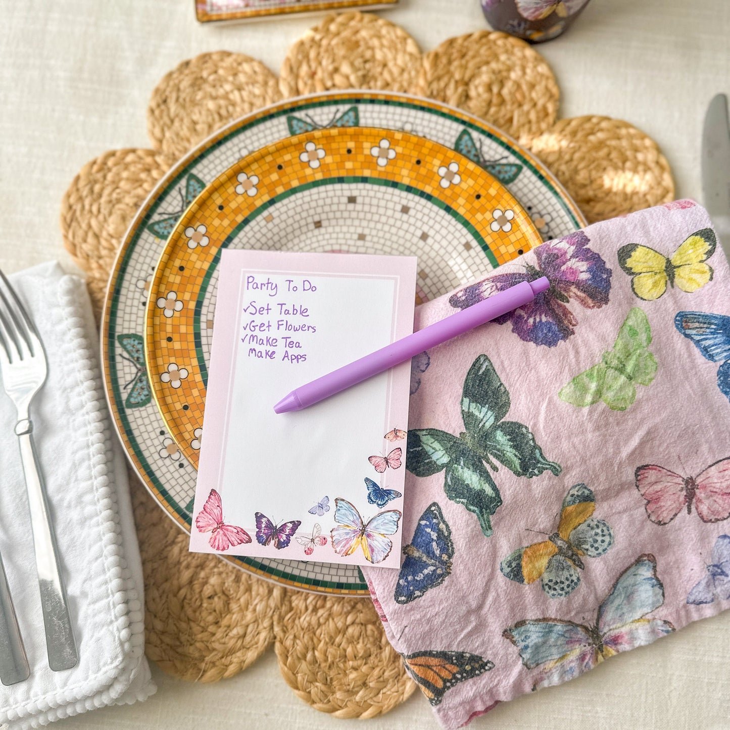 Butterfly Tea Towel