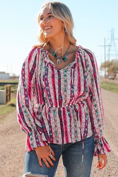 Kayley Western Blouse