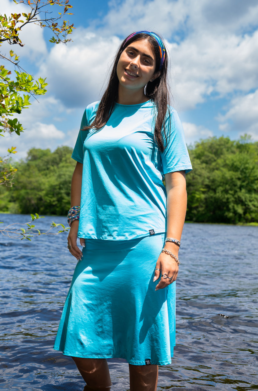 Skate Skirt - Caribbean