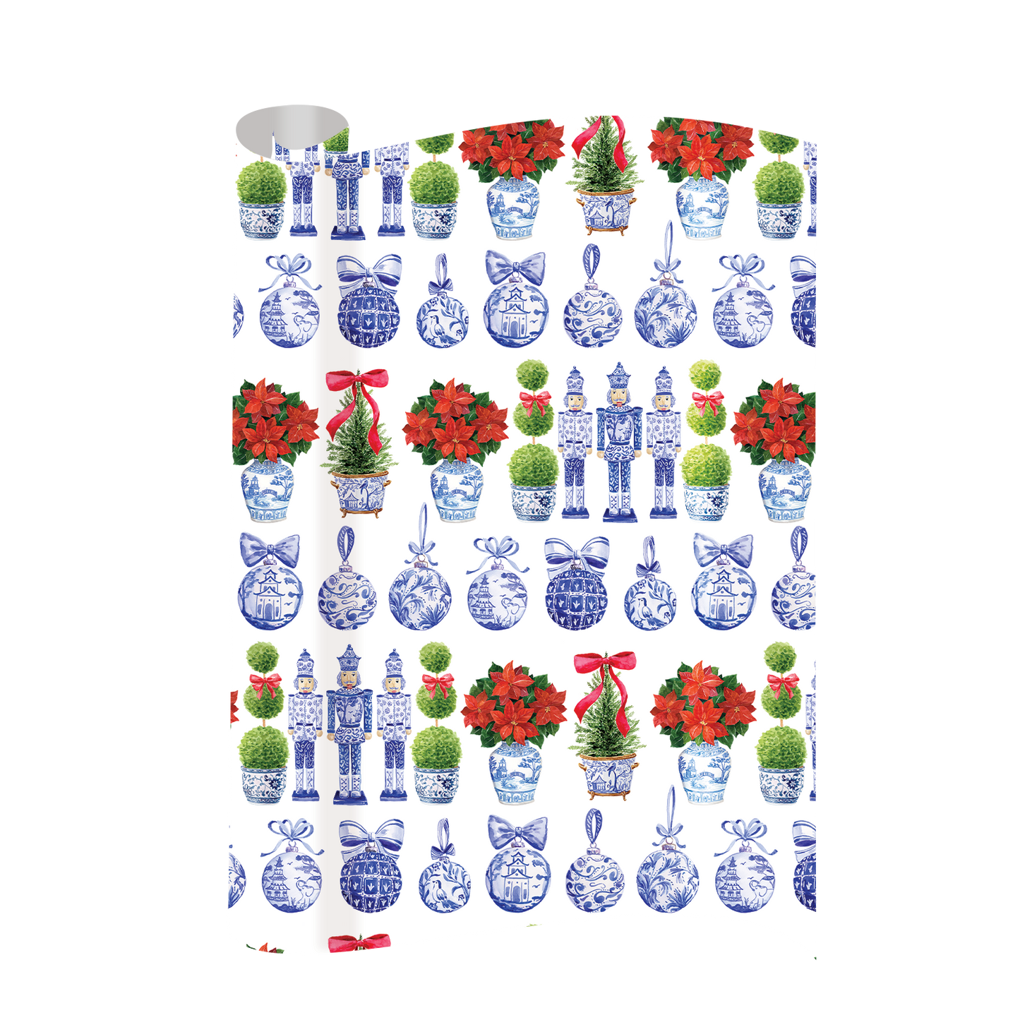 Chinoiserie Christmas Gift Wrap